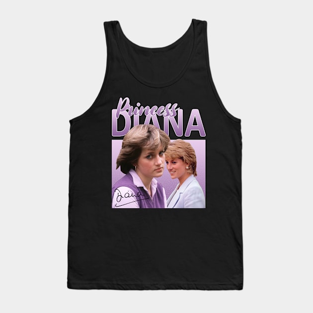 Princess Diana // 80s Purple Vintage Vibes // Tank Top by BlackAlife